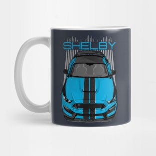 Shelby GT350 - Grabber Blue & Black Mug